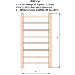 Полотенцесушитель АДВ ЛНК  40х50 П - фото 6994