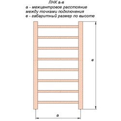 Полотенцесушитель ТДА/АДВ ЛНК  50х50 П - фото 6998