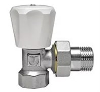 007L Клапан ValTec руч.для рад. угл. 3/4  компакт